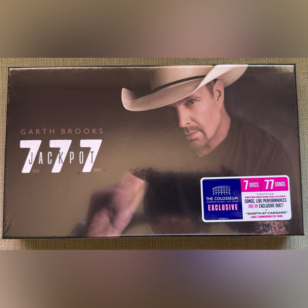GARTH BROOKS 777 Jackpot Disc Box Set - 7 Discs, 77 Songs NEW